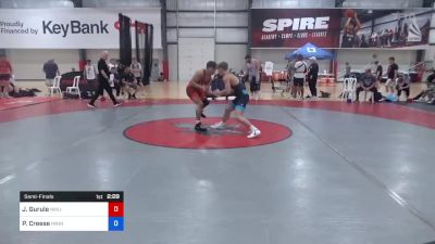 60 kg Semifinal - Jonathan Gurule, NMU-National Training Center vs Paxton Creese, Minnesota Storm