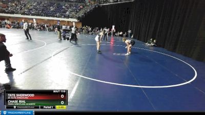 140 lbs Quarterfinal - Chase Rial, Moen Wrestling Academy vs Tate Sherwood, DC Elite Wrestling