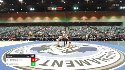 174 lbs Round Of 16 - Alex Hernandez, Southern Oregon vs Keegan Mulhill, Eastern Oregon University