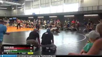 110 lbs Round 1 (10 Team) - KEANA BUSH, Alabama Elite Gold vs Gabriella Cook, Alpha Elite