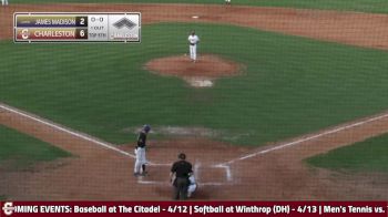 Replay: James Madison vs Charleston | Apr 8 @ 6 PM