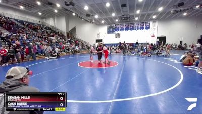 160 lbs Round 1 - Keagan Mills, Douglas WC vs Cash Burke, High Plains Thunder Wrestling