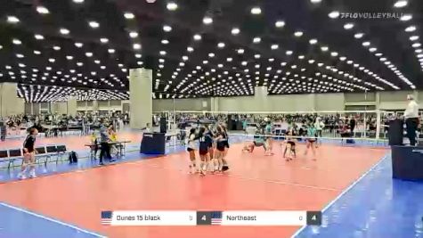 Dunes 15 black vs Northeast - 2022 JVA World Challenge presented by Nike - Expo Only