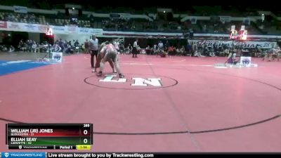 285 lbs Finals (2 Team) - Elijah Seay, Lafayette vs William (JR) Jones, Gloucester
