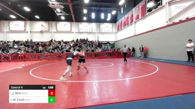 120 lbs Consi Of 4 - Jisup Shin, Weston vs Wyatt Finch, Frontier