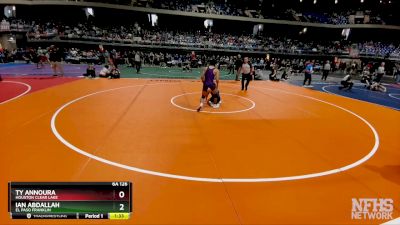 6A 126 lbs Semifinal - Ian Abdallah, El Paso Franklin vs Ty Annoura, Houston Clear Lake