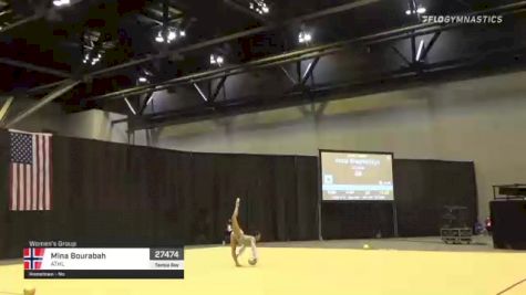 Mina Bourabah - Women's Group, ATHL - 2021 USA Gymnastics Championships