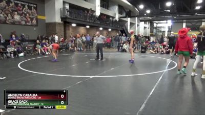 142 lbs Round 3 (16 Team) - Grace Dack, Hastings Wrestling Academy vs Andelyn Cabalka, Braided Brutes Wrestling