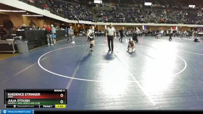 124 lbs Round 5 - Kaedence Etringer, Iowa vs Julia Stough, Waverly Area Wrestling Club