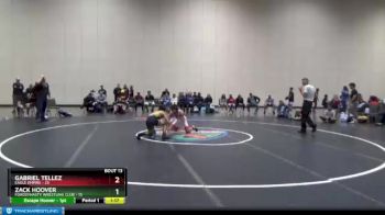 109 lbs Quarters & 1st Wb (16 Team) - Zack Hoover, FordDynasty Wrestling Club vs Gabriel Tellez, Eagle Empire