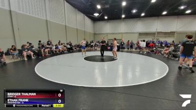 182 lbs Round 1 (8 Team) - Bridger Thalman, Utah vs Ethan Frank, Washington