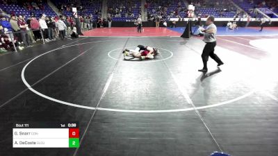 120 lbs Round Of 64 - Grady Snarr, Concord-Carlisle vs Aiden DeCoste, Gloucester