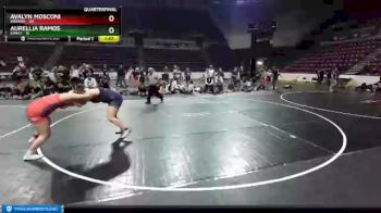 W-180 lbs Quarters & 1st Wb (16 Team) - Aurellia Ramos, Idaho vs AVALYN MOSCONI, Indiana