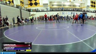 170 lbs 5th Place Match - Corwin Fuller, Franklin Wrestling Club vs Landon Hicks, HSE Wrestling Club