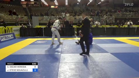 CARLOS OSCAR HEREDIA vs JOSÉ STEVE NDUAZULU NDILU 2024 Pan Jiu Jitsu IBJJF Championship