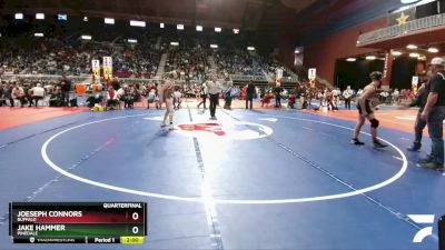 3A-132 lbs Quarterfinal - Joeseph Connors, Buffalo vs Jake Hammer, Pinedale