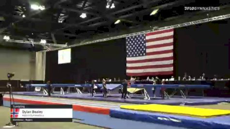 Dylan Bealey - Tumbling, Aspire Gymnastics - 2021 USA Gymnastics Championships