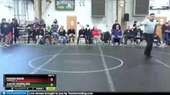 105 lbs Round 3 (4 Team) - Justin Wardlow, Dynasty Bad Boy vs Mason Rohr, Team 922