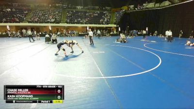 102 lbs Quarterfinal - Kash Koopmans, Siouxland Wrestling Academy vs Chase Miller, Immortal Athletics WC