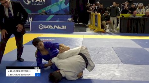 VALOR ULYSSES BOYER vs JOÃO RICARDO BORDIGNON MIYAO 2024 Pan Jiu Jitsu IBJJF Championship