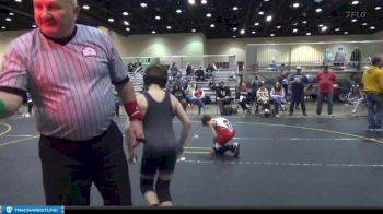 82 lbs Round 2 (6 Team) - Aiden Hall, ARES White vs Bradley Burtch, NBWC