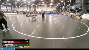 80 lbs Rd# 5- 3:45pm Friday Final Pool - Tyler Conzo, California National Team vs Evan Restrivo, Dynasty Death Row