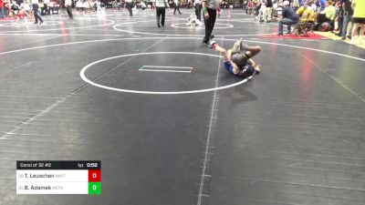 50 lbs Consi Of 32 #2 - Trenton Leuschen, Wattsburg vs Boah Adamek, Methacton