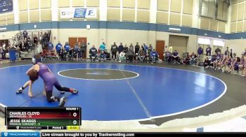 59 lbs Round 1 (4 Team) - Charles Cloyd, Brownsburg vs JESSE SKAGGS, Franklin Community