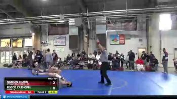 100 lbs Round 4 (6 Team) - Nathan Braun, Dynasty Death Row vs Rocco Cassioppi, POWA