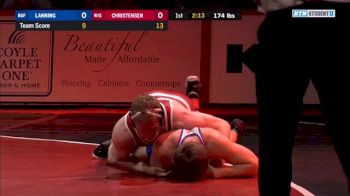 174 lbs Ryan Christensen, Wisconsin vs Jake Lanning, Buffalo