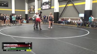 190 lbs Round 5 - Brooke Huffman, Team Nazar Training Center vs Martha Hinneh, Nebraska