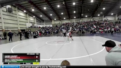 105 lbs Champ. Round 1 - Dean Christensen, Box Elder Stingers vs James Sivert, Aviator Wrestling Club