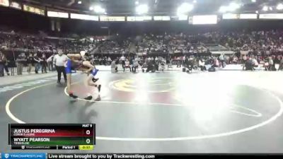 5A 98 lbs Cons. Round 1 - Wyatt Pearson, Timberline vs Justus Peregrina, Coeur D Alene