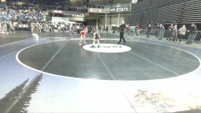 77 lbs Cons. Round 2 - Landyn Lindeman, Thunder Mountain Wrestling Club vs Mason Weinheimer, Rainier Junior Wrestling Club