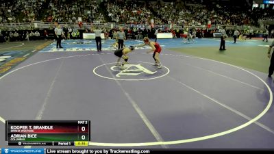 3rd Place Match - Kooper T. Brandle, Omaha Westside vs Adrian Bice, Columbus