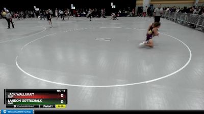 106 lbs Cons. Round 5 - Landon Gottschalk, Iowa vs Jack Wallukait, Iowa