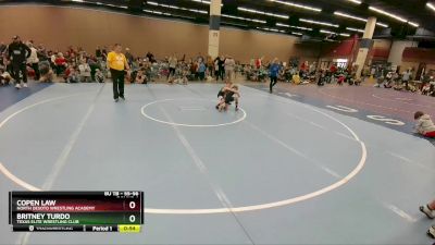 55-56 lbs Round 1 - Britney Turdo, Texas Elite Wrestling Club vs Copen Law, North DeSoto Wrestling Academy