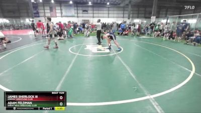 138 lbs Cons. Round 2 - Adam Feldman, Great Neck Wrestling Club vs James Sherlock III, Grizzly Wrestling Club