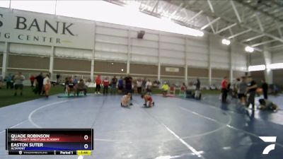 86 lbs Round 2 - Quade Robinson, Iron County Wrestling Academy vs Easton Suter, Altamont