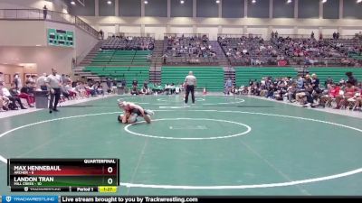 126 lbs Quarters & 1st Wb (16 Team) - Landon Tran, Mill Creek vs Max Hennebaul, Archer