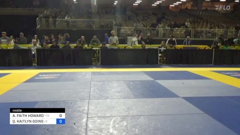ALEXANDRIA FAITH HOWARD vs QUINN KAITLYN GOINS 2024 Pan Jiu Jitsu IBJJF Championship