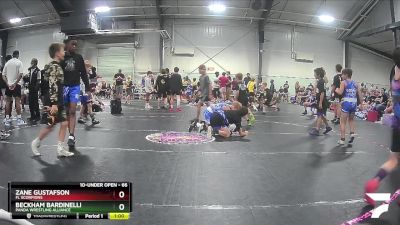 66 lbs Round 2 - Zane Gustafson, FL Scorpions vs Beckham Bardinelli, Panda Wrestling Alliance