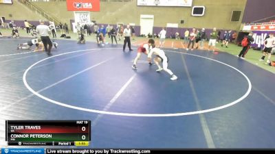 138 lbs Semifinal - Connor Peterson, MN vs Tyler Traves, VA