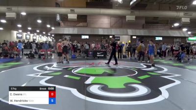 57 kg Cons 32 #1 - Carson Owens, STL Warrior vs William Hendricks, Texas