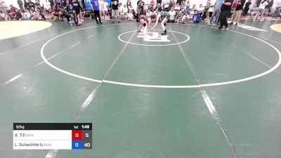 52 kg Rr Rnd 1 - Adelynne Till, MGW Jaw Breakers vs Lexia Schechterly, MGW Rebels