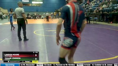 3 - 113 lbs Cons. Round 3 - Landon Moore, Magna Vista vs Tomari Johnson, Phoebus