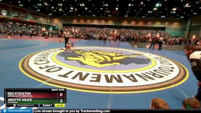 47-52 lbs Round 2 - Rex Stockton, Nevada Elite Wrestling vs Westyn Valice, USA GOLD