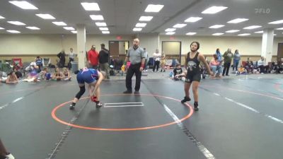 112 lbs Rr Rnd 5 - Hailey Driscoll, Valkyrie Girls WC Blue vs Sarah Vinsick, Phoenix Girls Blue