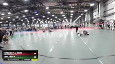 72 lbs Rd# 5- 3:45pm Friday Final Pool - Max Garcia, Ranger Wrestling Club vs Maddox Plambeck, East Coast Elite