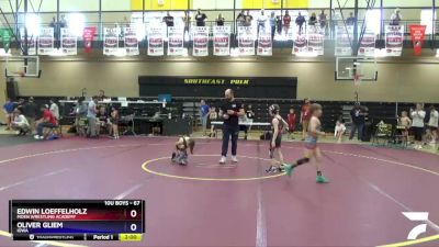 67 lbs Round 1 - Edwin Loeffelholz, Moen Wrestling Academy vs Oliver Gliem, Iowa